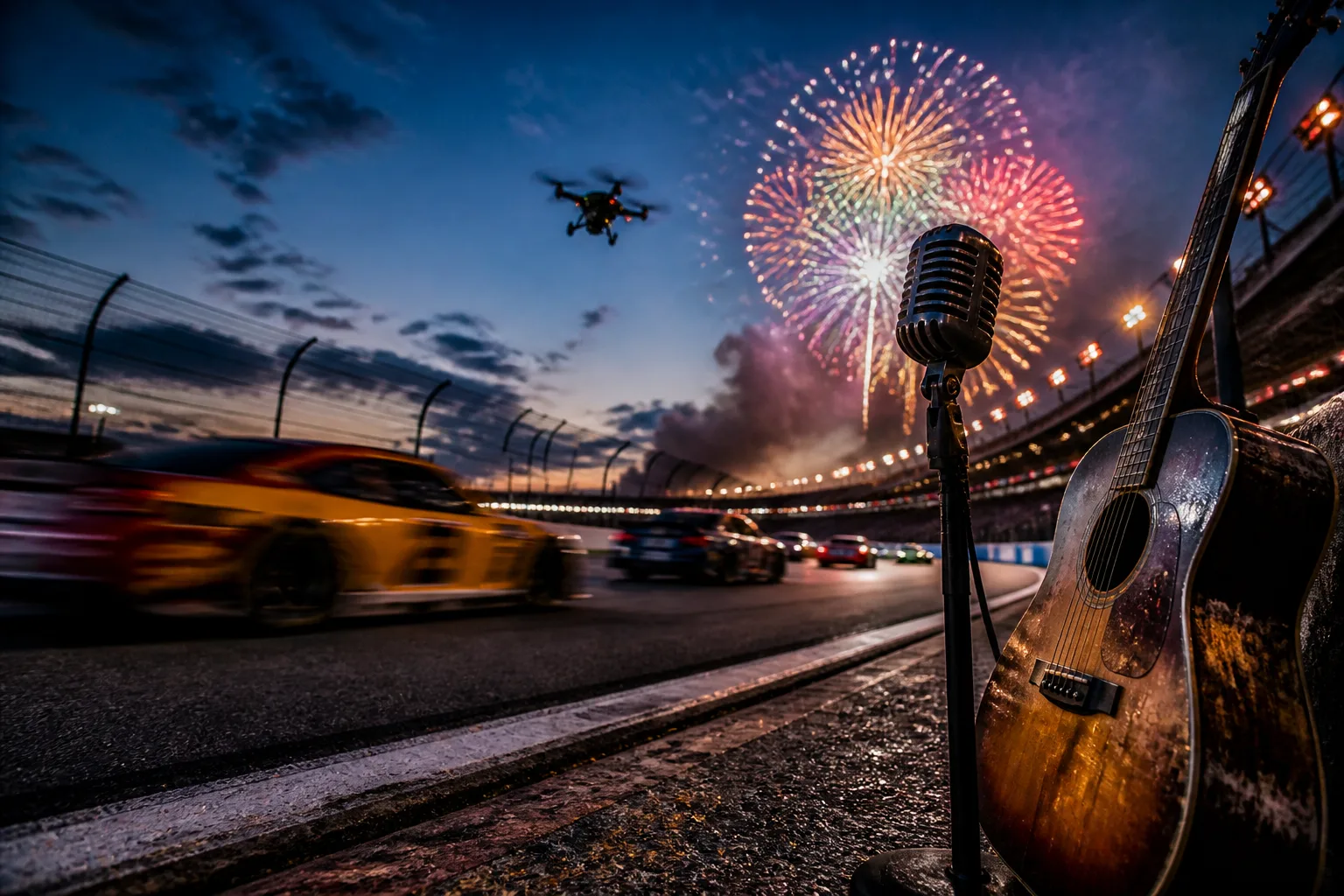 Sonoma Raceway Weekend Features Podcast Live-Recording, Country Concert, and Aerial Show Amid NASCAR Action