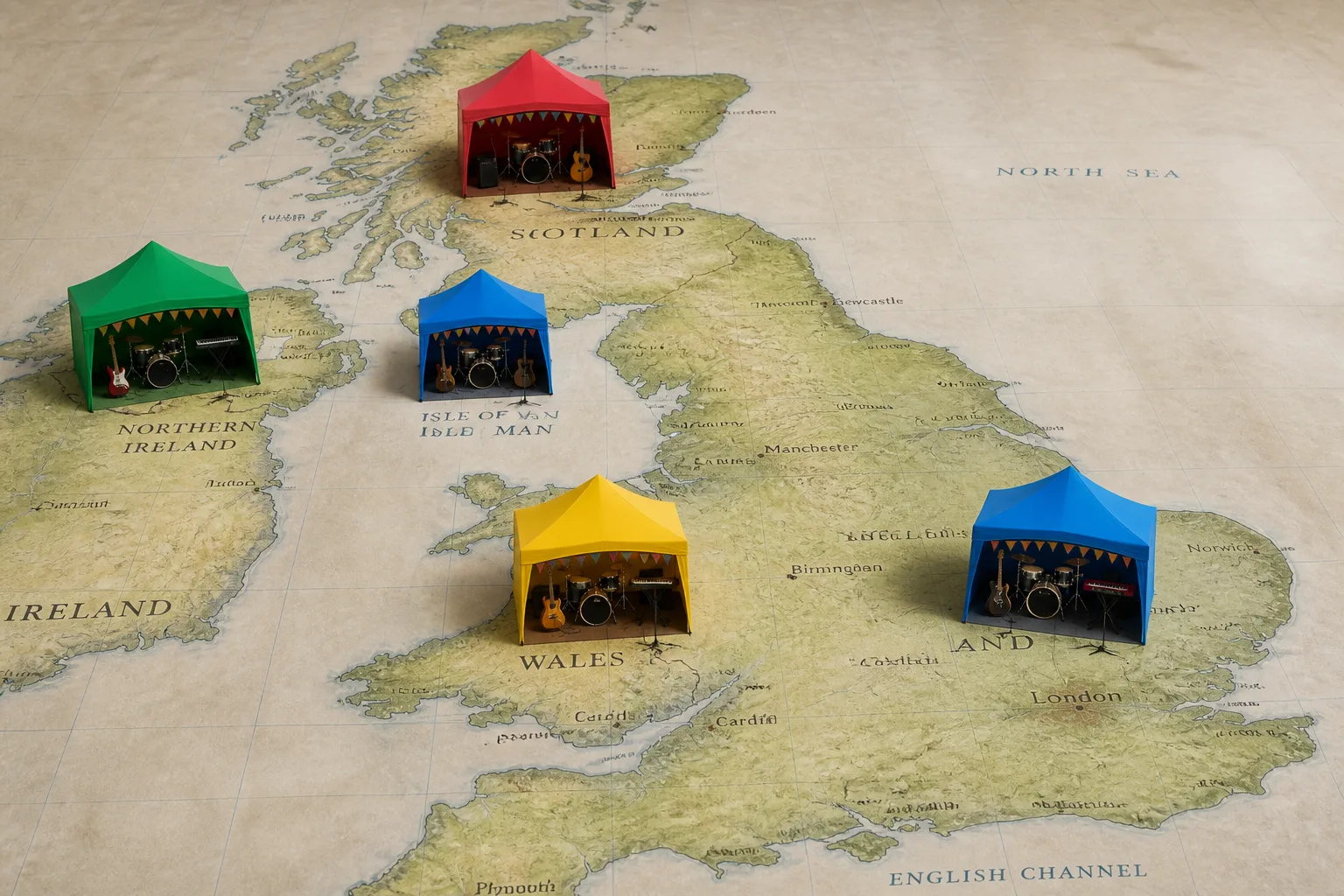 Everywhere At Once Festival Brings 2,000 Acts to UKs Small Venues Amid Glastonburys Fallow Year