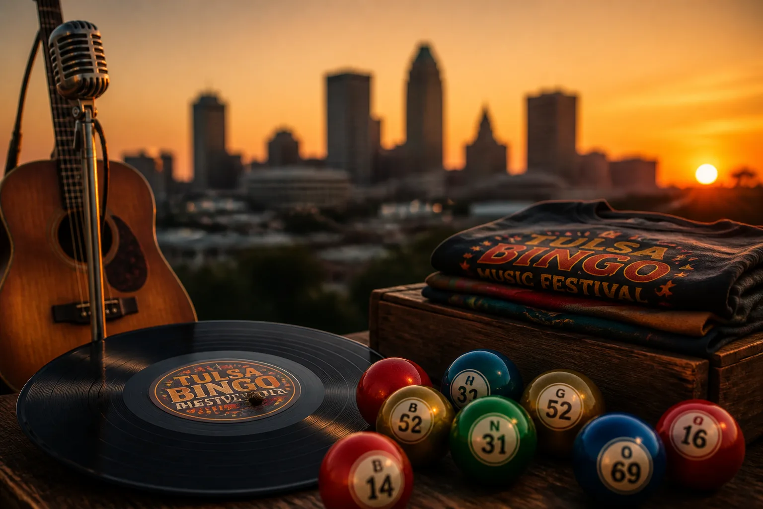 Tulsa Celebrates Sixth Annual Music Month with New Merch, Bingo, and Vinyl Release
