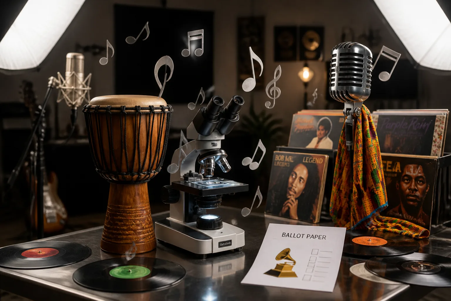 Ghanaian Artist-Researcher Dr. Pushkin Joins Recording Academys 2026 Voting Class