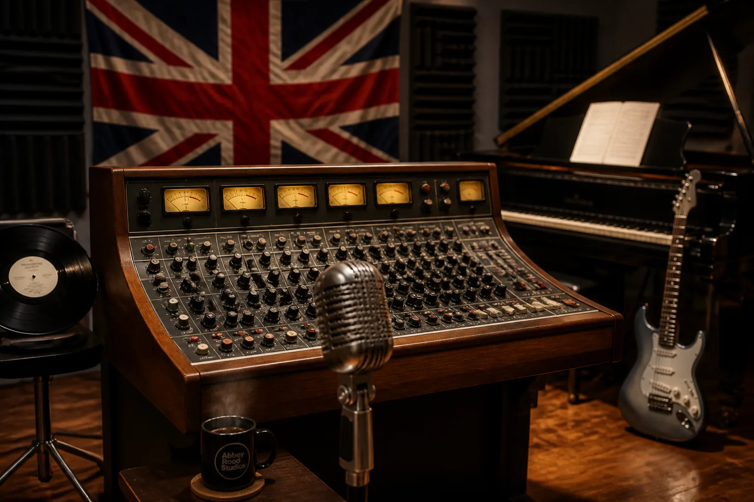 10 Iconic UK Recording Studios and the Legendary Songs They Produced