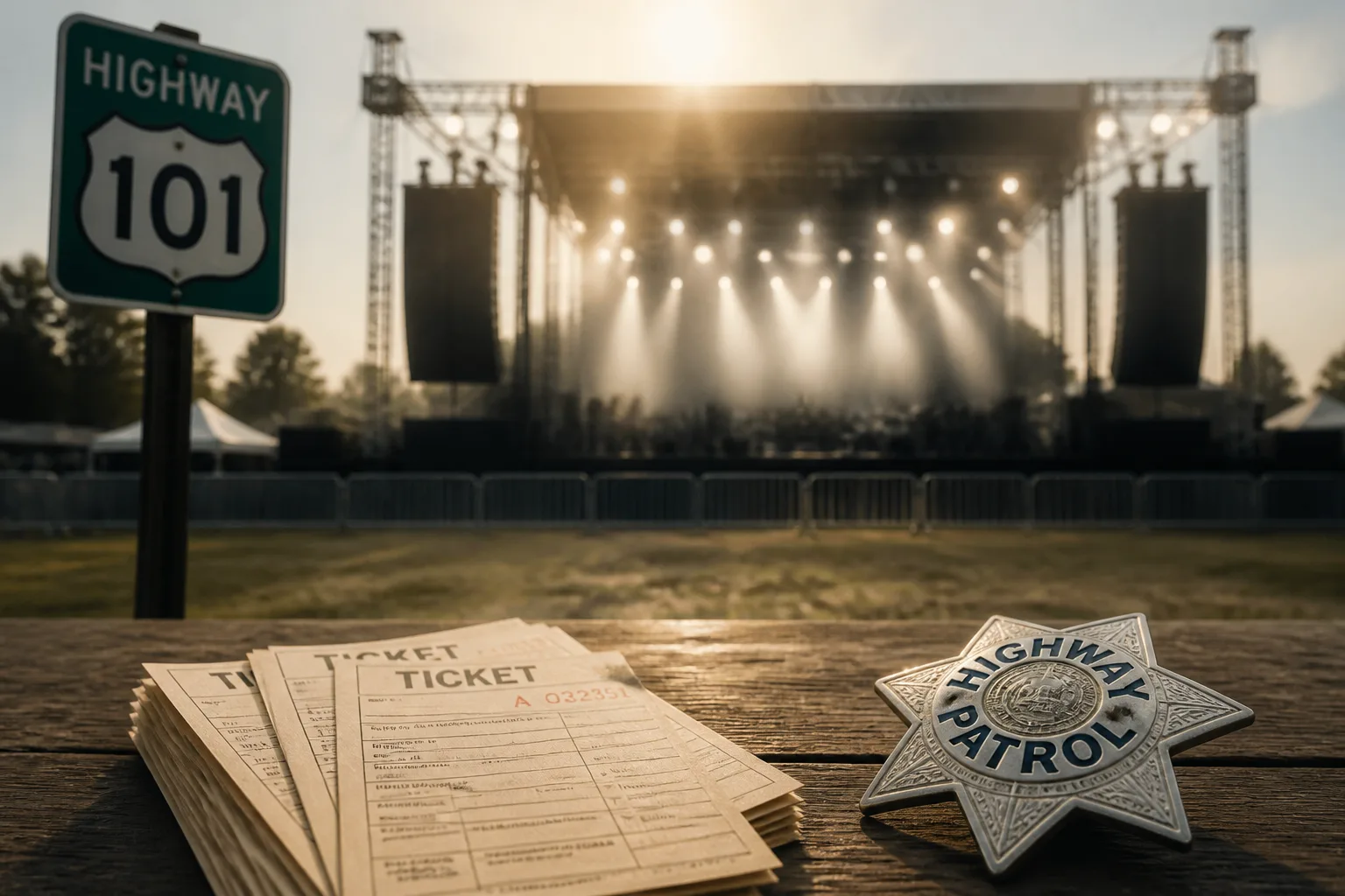 BC Highway Patrol Issues Hundreds of Tickets After Shambhala Music Festival