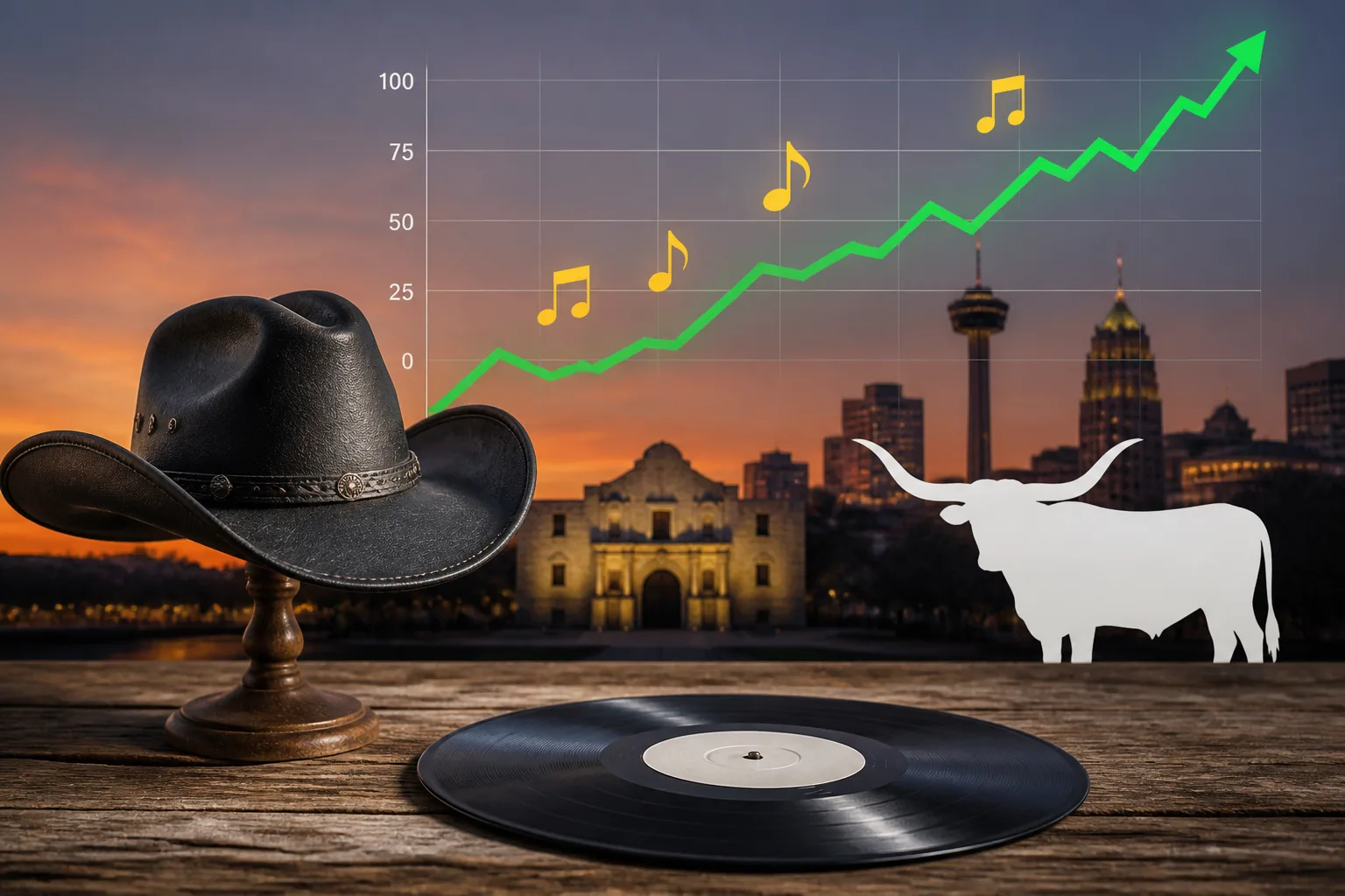 Ella Langleys Choosin Texas Holds Record 15th Week at No. 1 as Country Songs Sweep Billboard Hot 100 Top 5