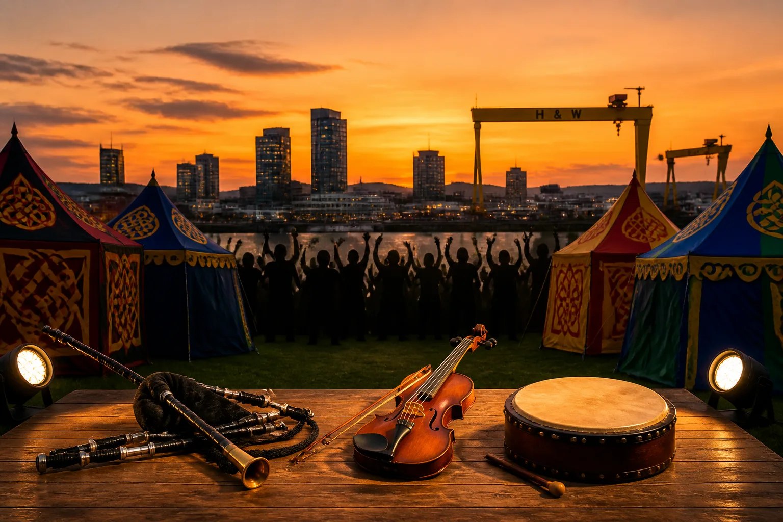 Belfast Hosts First All-Ireland Fleadh Cheoil na hEireann, Drawing Over One Million Visitors