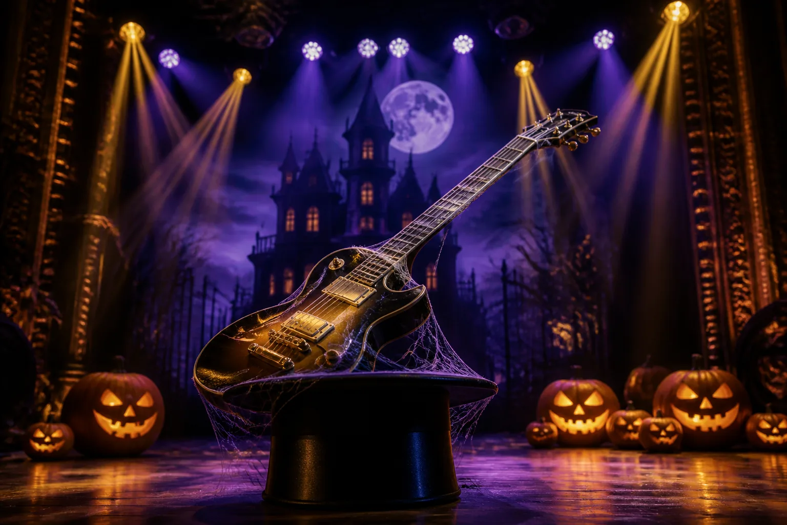 Slash Makes One-Night Guest Appearance in Broadways The Lost Boys and Scores Universals Halloween Horror Nights Haunted House