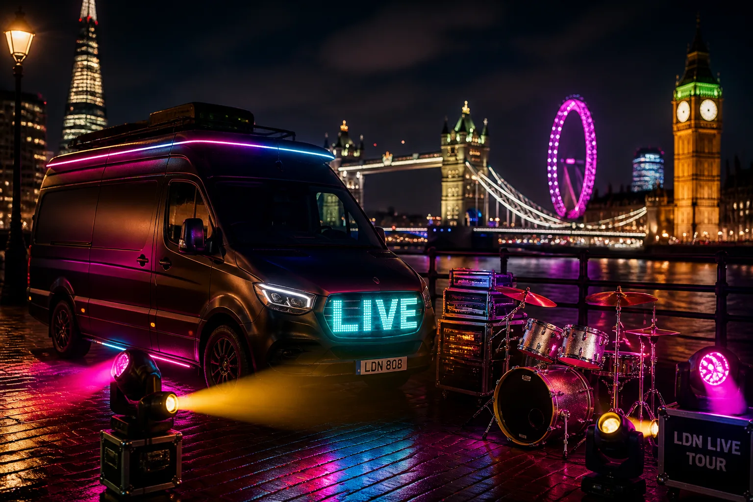 RAYE Unveils Joy. Video Featuring Sisters Amma and Absolutely in London Van Tour