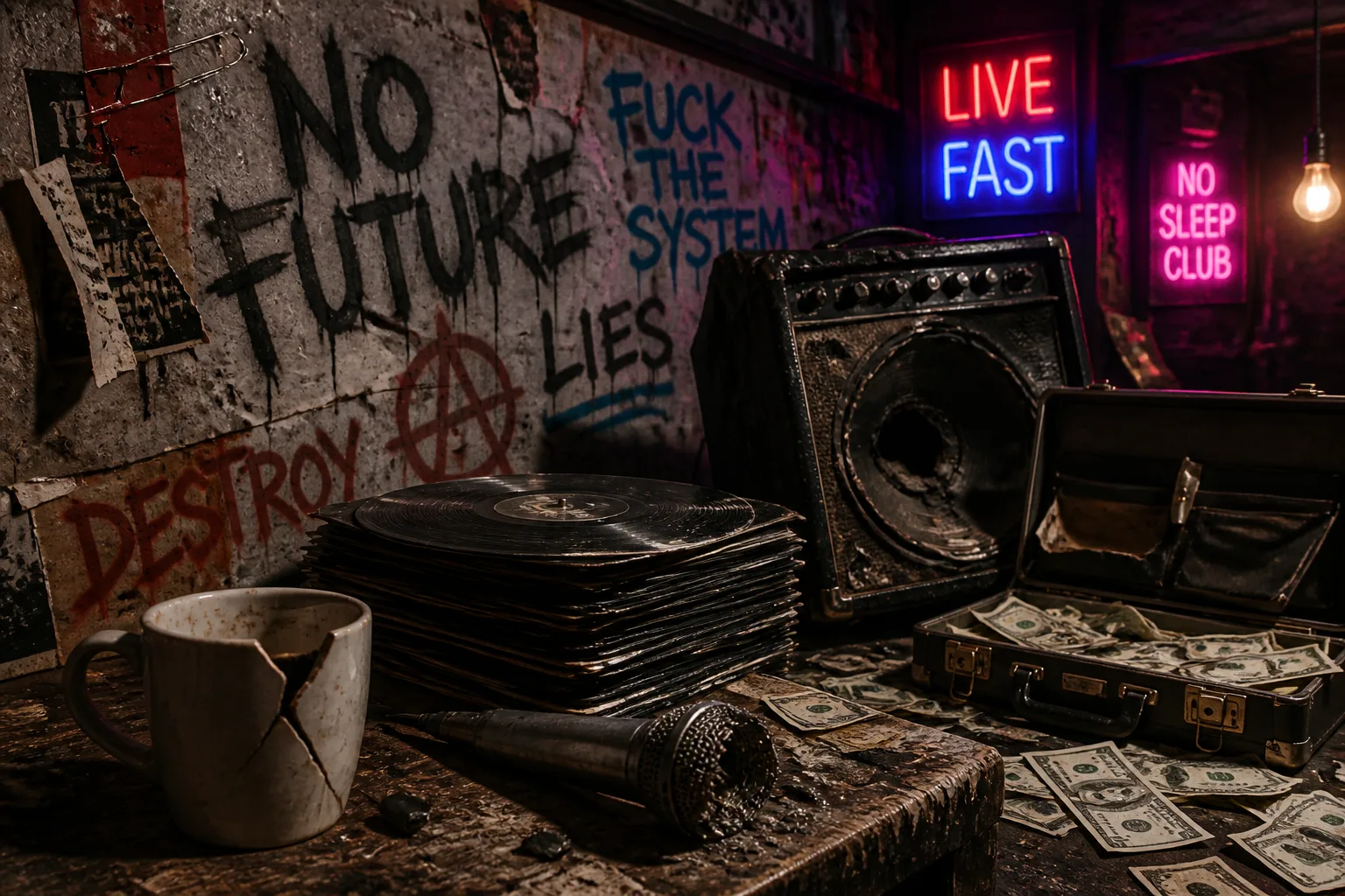 The Meffs Release Punk Manifesto Business - A 35-Minute Attack on the Music Industry